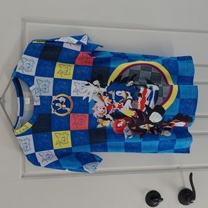 Kids boy/girl crewneck sonic the hedgehog and friends T shirt youth size large